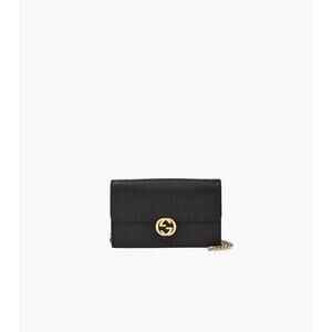 GUCCI Black Interlocking WOC C-A28587